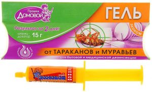 Gel za bubašvabe i mrave  u špricu